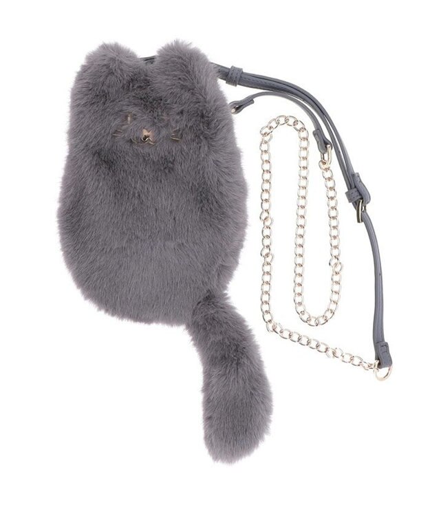 ANNA SUI TITI スマホショルダー グレー