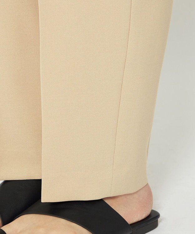 uncrave 【UVカット・接触冷感・洗濯機洗い可】ウォッシャブルドライサップ テーパードパンツ ベージュ