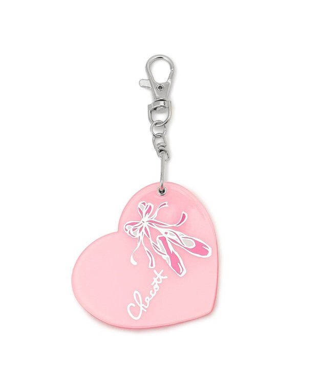 Chacott ミラーキーホルダー ロイヤルピンク