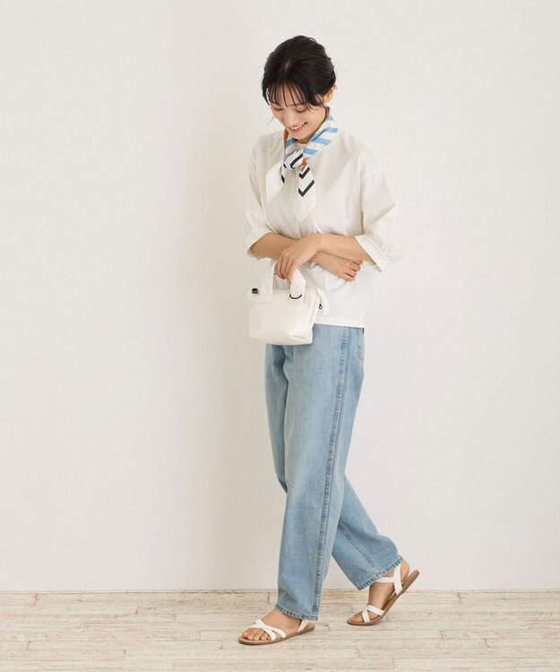 ROOTOTE 0650【直営店限定:ミニショルダー】ベビールー.ワイドファスナー-A 03：ホワイト