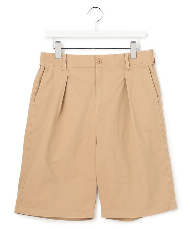 J.PRESS YORK STREET 【UNISEX】チノハーフパンツ ベージュ系