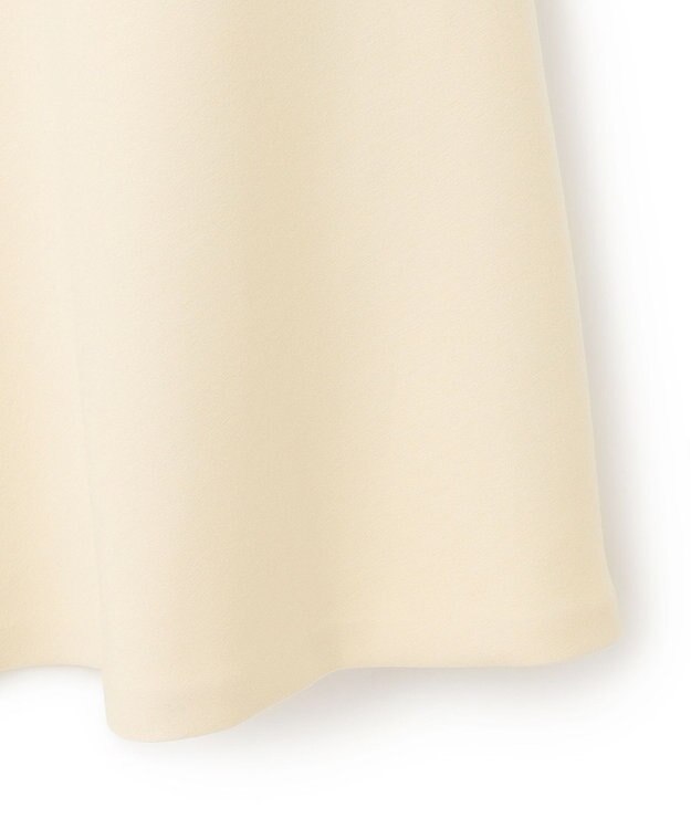 UNFILO 【新色登場】BEAUTY FORM JERSEY セミフレアスカート クリーム