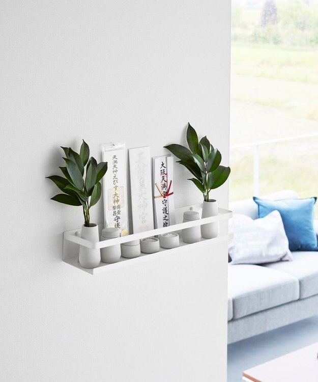 tower 石こうボード壁対応神棚 タワー 神具セット ホワイト ホワイト