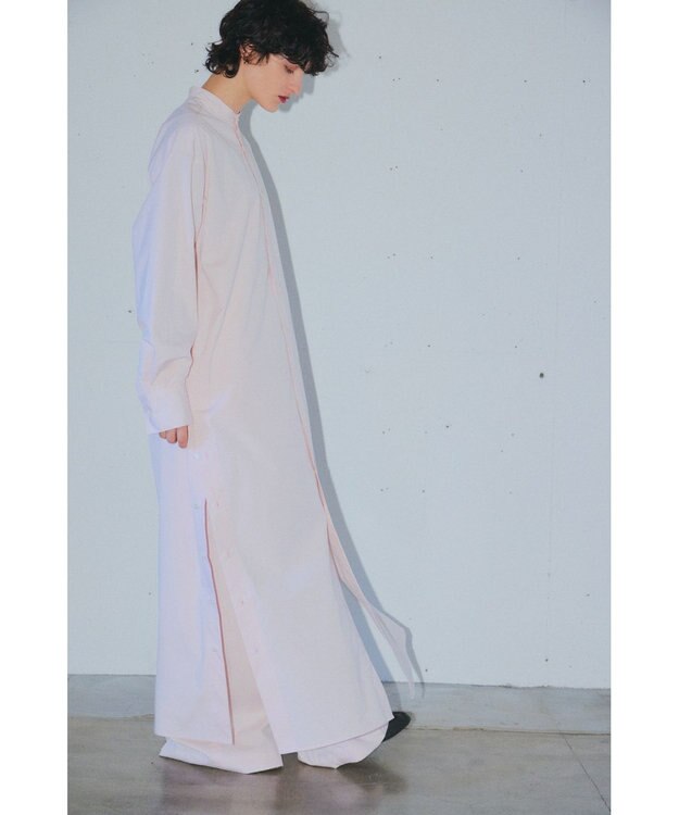 NAVE 【ReNAVE・セットアップ可/洗える/接触冷感/UVケア】コットンポリブロード ワンピース ピンク系