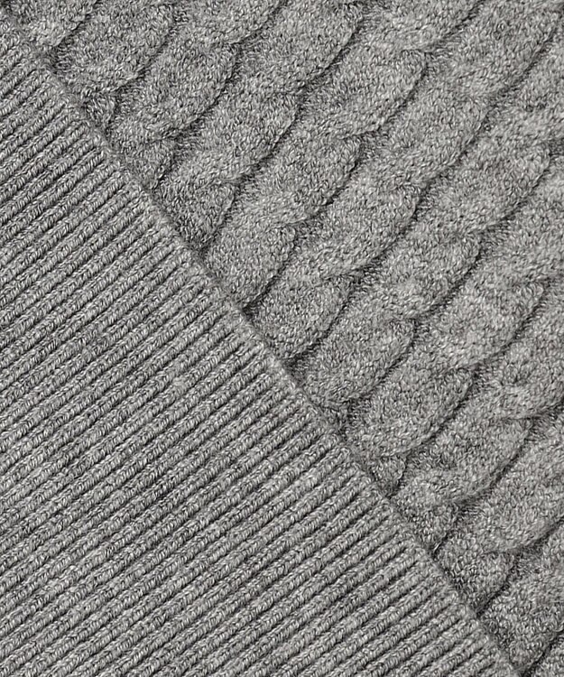 JOSEPH ABBOUD 【新色追加】チクチクしない SNOWYクルーネックニット ライトグレー系