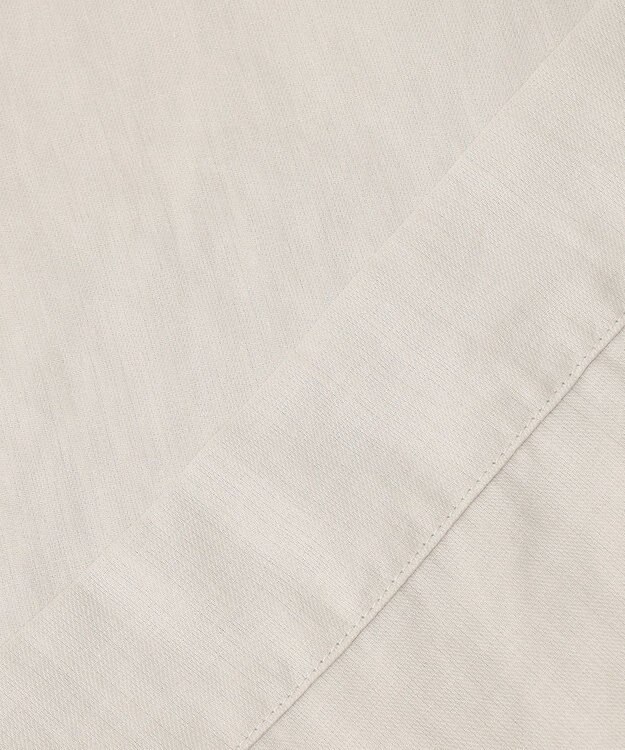 NAVE 【ReNAVE　洗える】スラブツイルブラウス ベージュ系