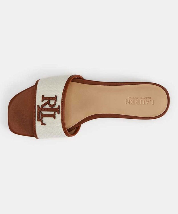 REGAL FOOT COMMUNITY 【ローレンラルフローレン】R24H EVERLEY SANDALS エバリー サンダル サンダル ホワイトブラウン