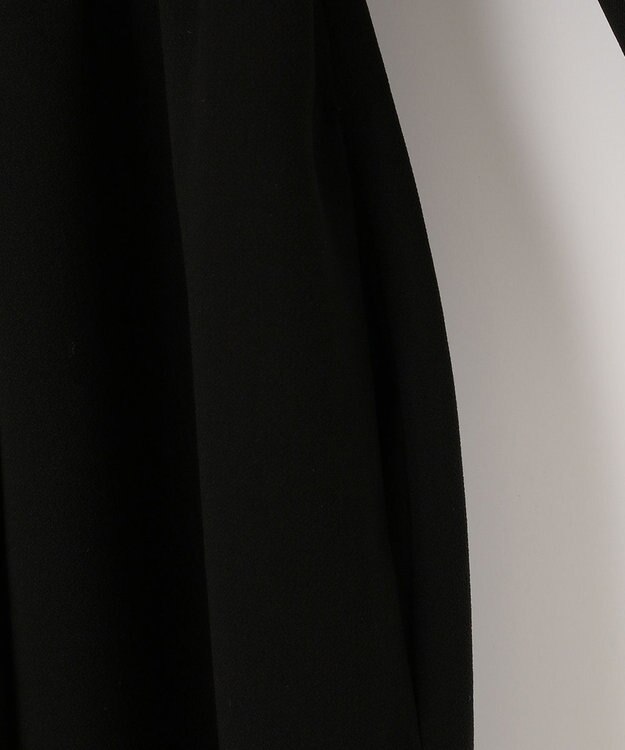 自由区 FORMAL 【洗える】NOIE15平二重 ジャケット+ワンピース ブラック系