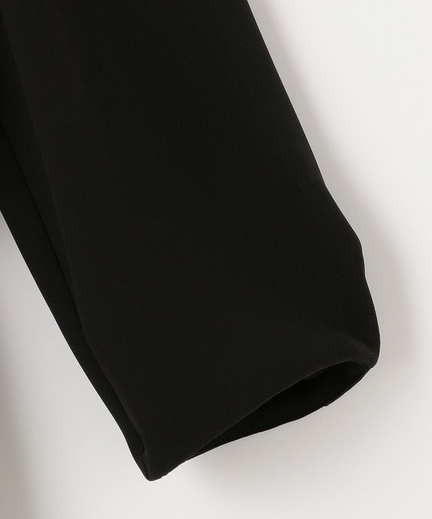 自由区 FORMAL 【洗える】NOIE15平二重 ジャケット+ワンピース ブラック系