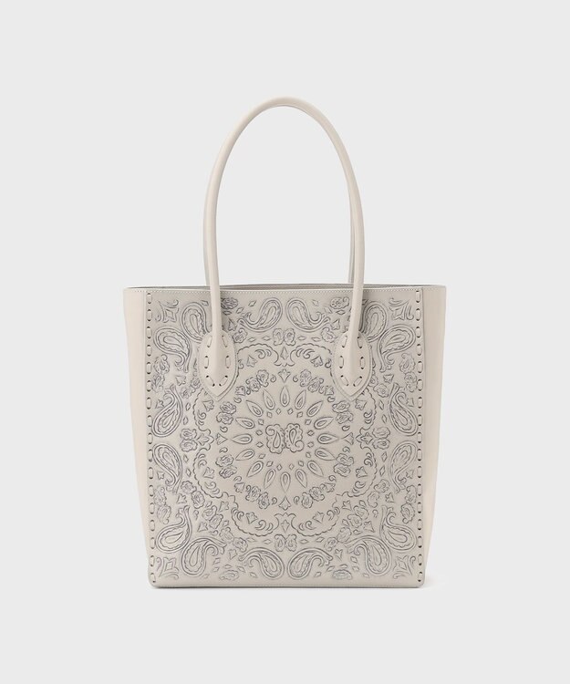 GRACE CONTINENTAL  PaisleyTote グレー
