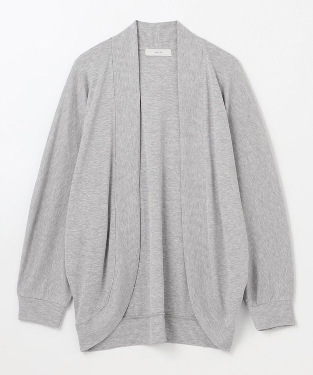 ANY 【洗濯機可/UVケア】ドルマンスリーブカーディガン トップグレー