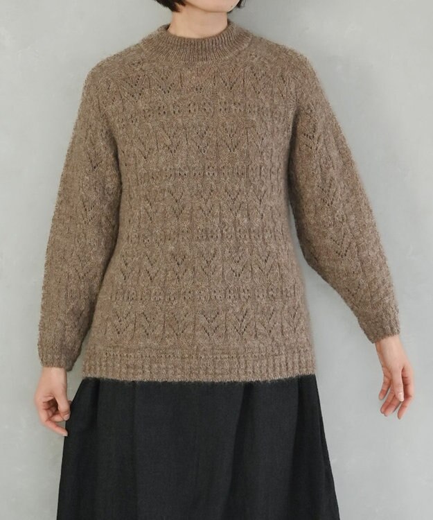 ふっくら柔らか高品質 キッドモヘア×アルパカ×ウール〉〈2サイズ展開