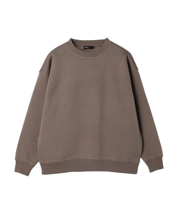 CRAFT STANDARD BOUTIQUE ニットフリーススウェット Brown
