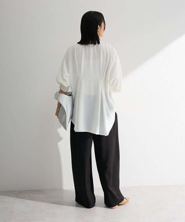 Green Parks ウエストタックシャツチュニック Ivory