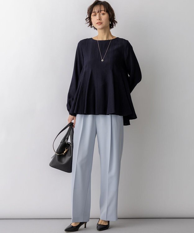 23区 【先行予約】メタルトップ ドロップ ネックレス シルバー系