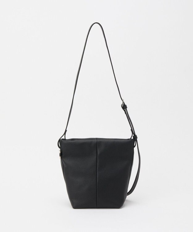 russet レザーミニショルダーバッグ(CE-1657) Black