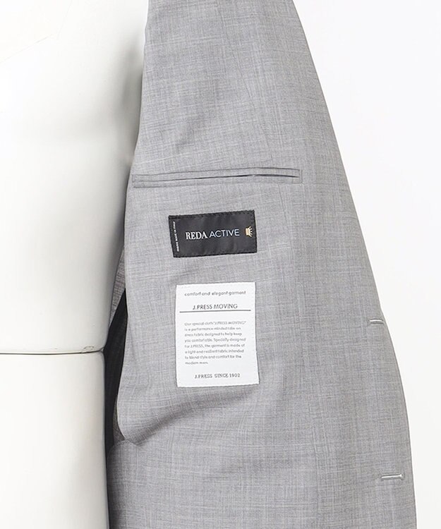 J.PRESS MEN 【WEB・一部店舗限定】 アンコンプレーン スーツ ライトグレー系
