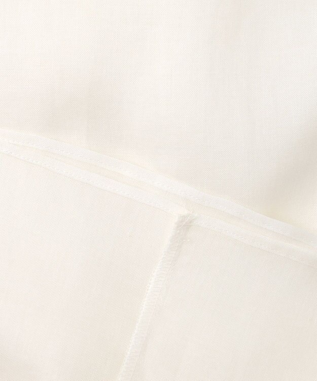 自由区 【カタログ掲載・接触冷感・洗える】シアーラミーローンフリル ブラウス オフ