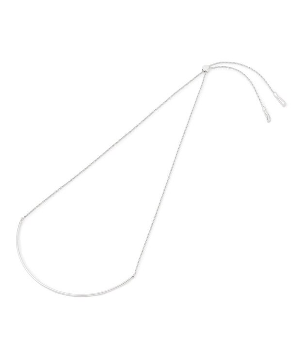 23区 2WAY チョーカー ラリエット ネックレス シルバー系