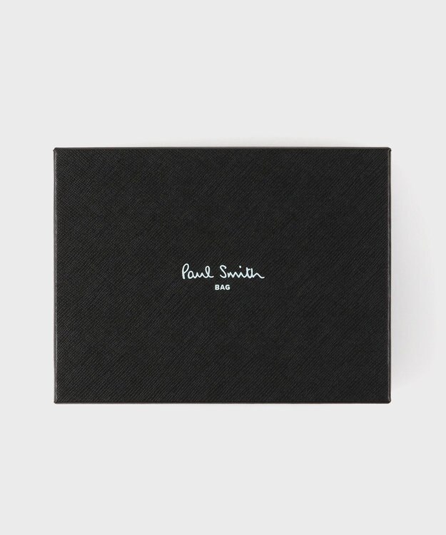 Paul Smith マーケトリー ブライトストライプ ラビット カード＆コインケース ネイビー
