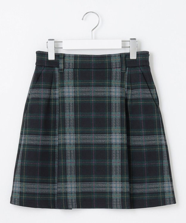 23区GOLF 【WOMEN】チェック柄 スカート ダークグリーン系3