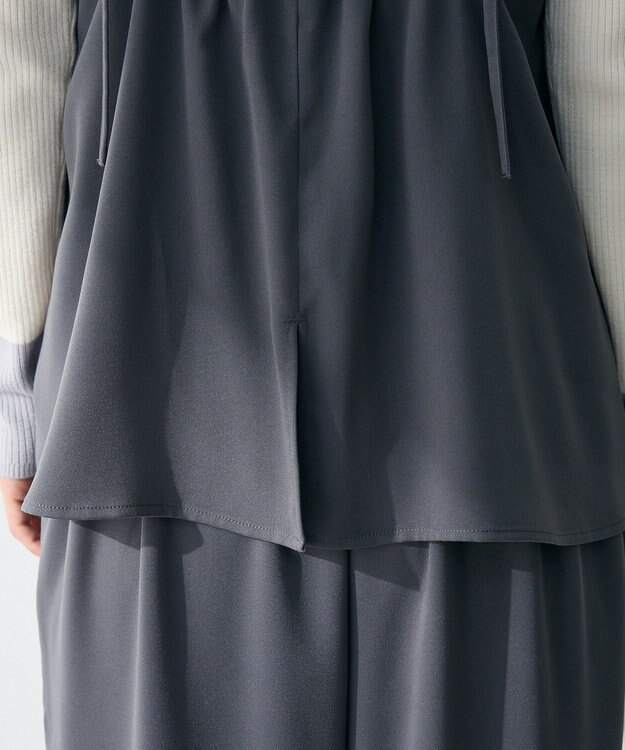 Green Parks レイヤー風　サロペット Gray