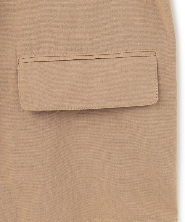 J.PRESS YORK STREET 【WOMEN】ワンウォッシュ リネンコットンジャケット ベージュ系