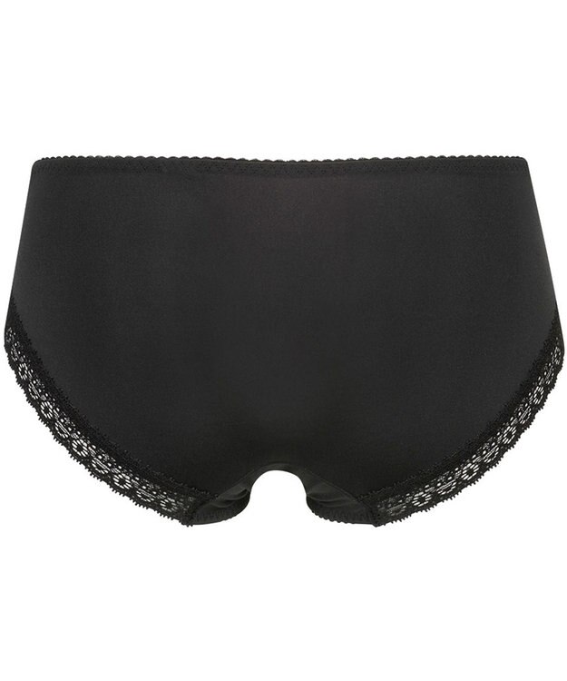 Wing ショーツ KB6100とペア 【小さく見せるブラ】 しめつけにくい はきこみ丈あさめ KF2810 ウイング／ワコール ブラック