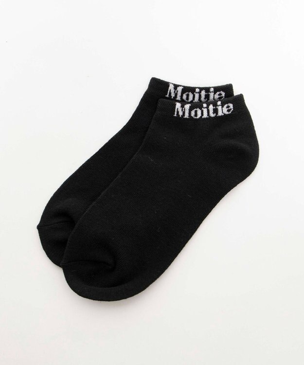 WEGO Moitieロゴショートソックス ブラック