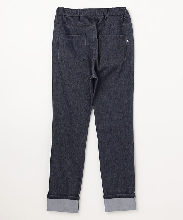 組曲 KIDS 【150-160㎝】シンフォニー デニムニットパンツ ネイビー