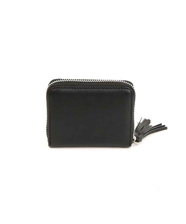 UNBILLION ペルケ perche / マルチスタッズ・ジャバラカードウォレット ライトブラック