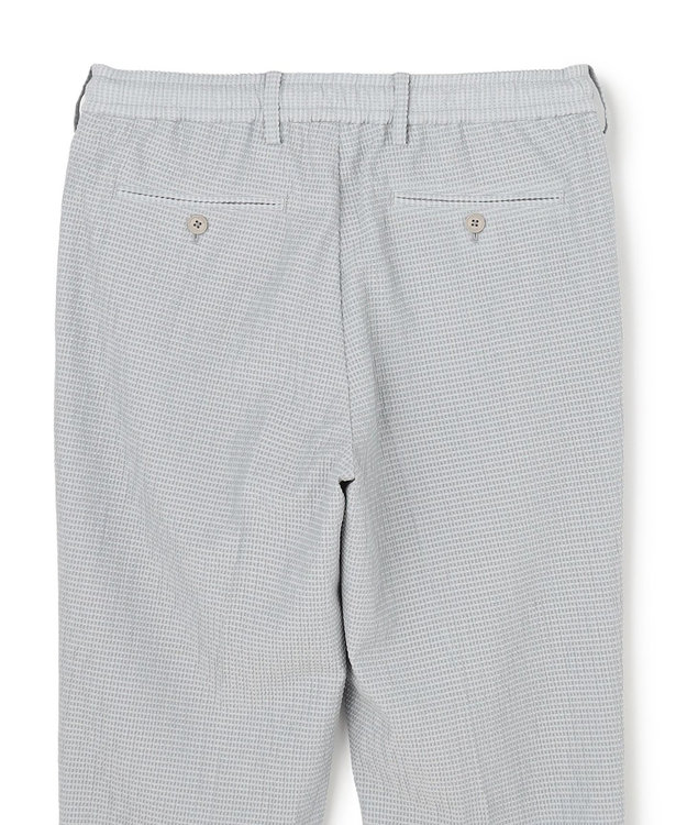 JOSEPH HOMME 新色追加【セットアップ対応】トリコサッカーストレッチ  ドロスト付テーパードパンツ / PEGG CONVERTIBLE ライトグレー系