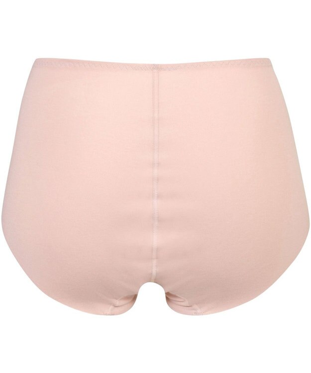 Wing ショーツ やさしい肌あたり ズレ上がりにくい しめつけにくい 【綿の贅沢 フラットショーツ】 はきこみ丈ふかめ 3Lまで対応 大きいサイズ EC3100 ウイング／ワコール ピーチ