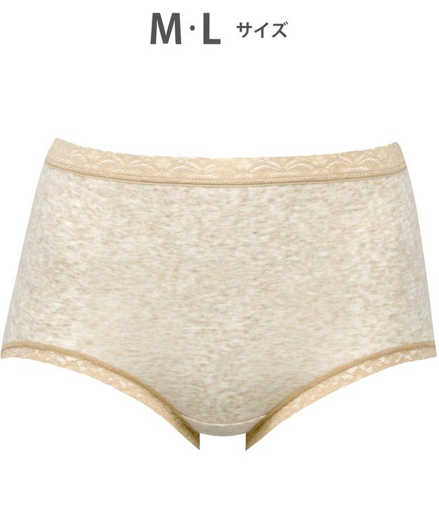 WACOAL 【ディアヒップ】 ショーツ はきこみ丈ふかめ 綿混(身生地) ヒップを包みこむフィット感 やさしいはきごこち PPA177 /ワコール ベージュ