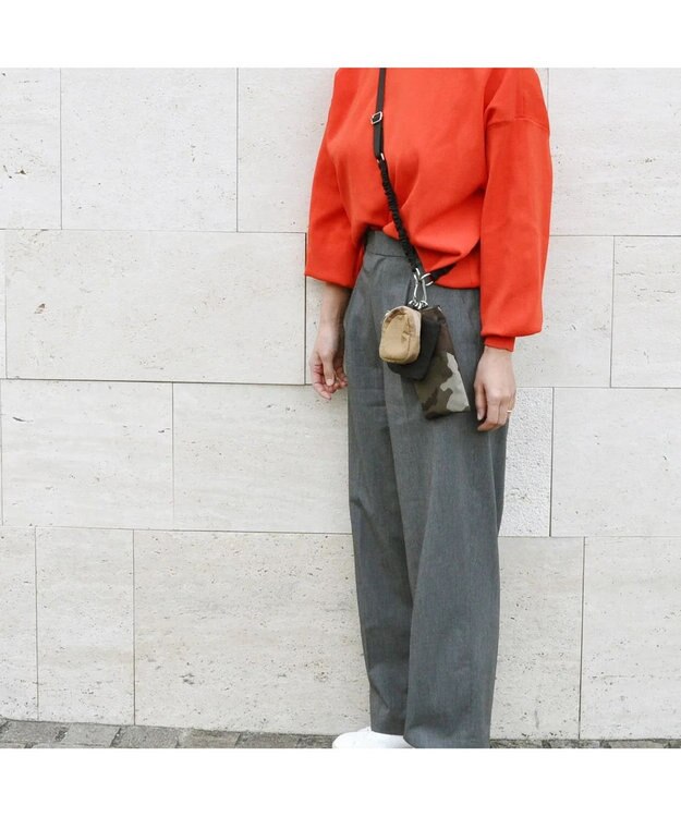 UNBILLION cachecache バンジーコードナイロンスマホショルダー カモ