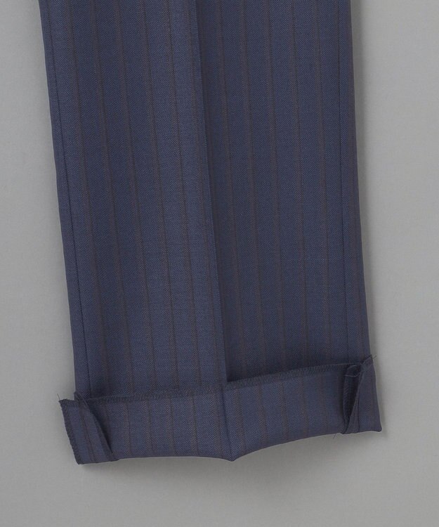 GOTAIRIKU 【DORMEUIL】AMADEUS365 スーツ（ネイビーストライプ） ネイビー系1