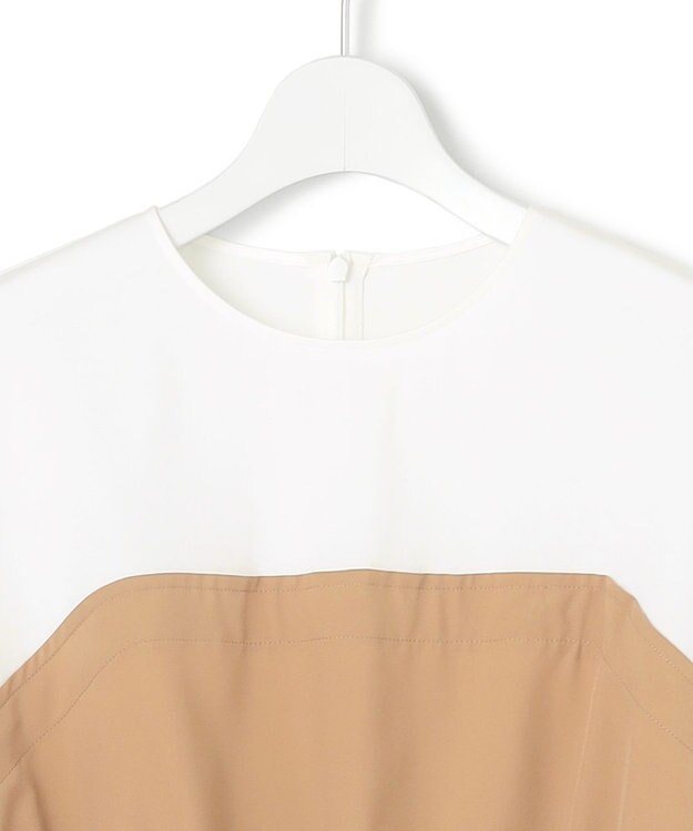 23区 【撥水加工/洗える】ビスチェデザイン マルチワンピース キャメル系