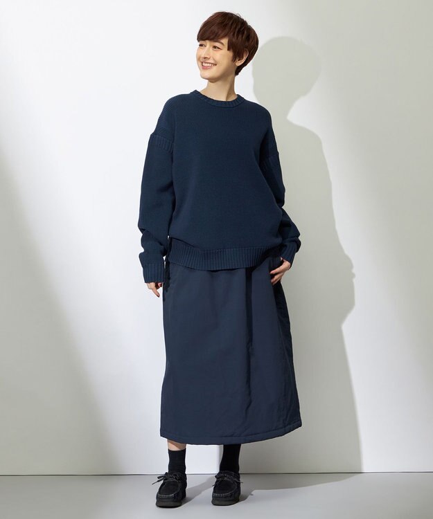 HELLY HANSEN フィッシャーマンニットクルー ディープネイビー