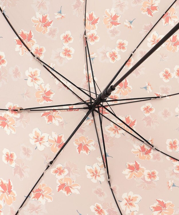 ANY SIS 【WEB限定・晴雨兼用】アザレアモチーフ 長傘 ピンク