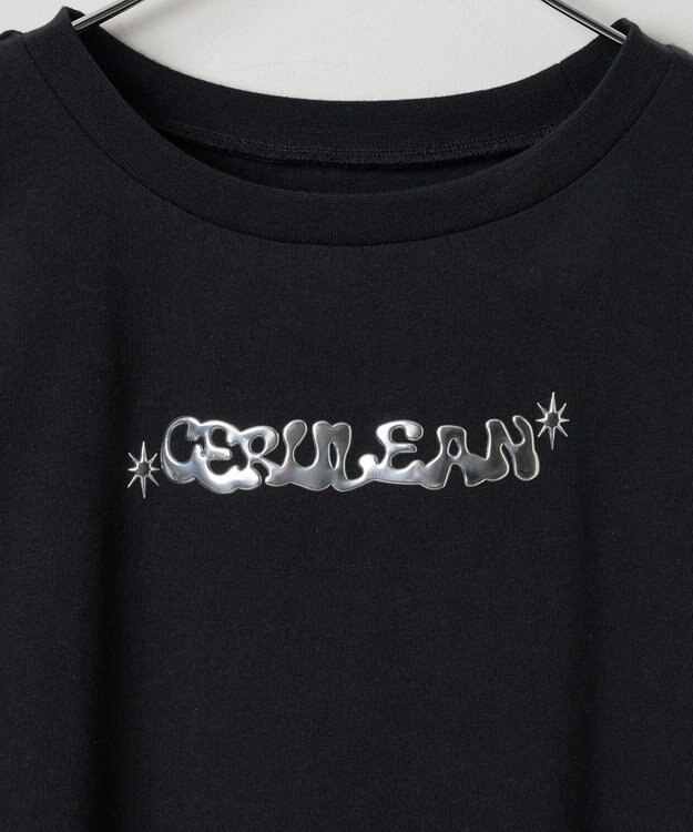 WEGO シルバー3DプリントT ブラック