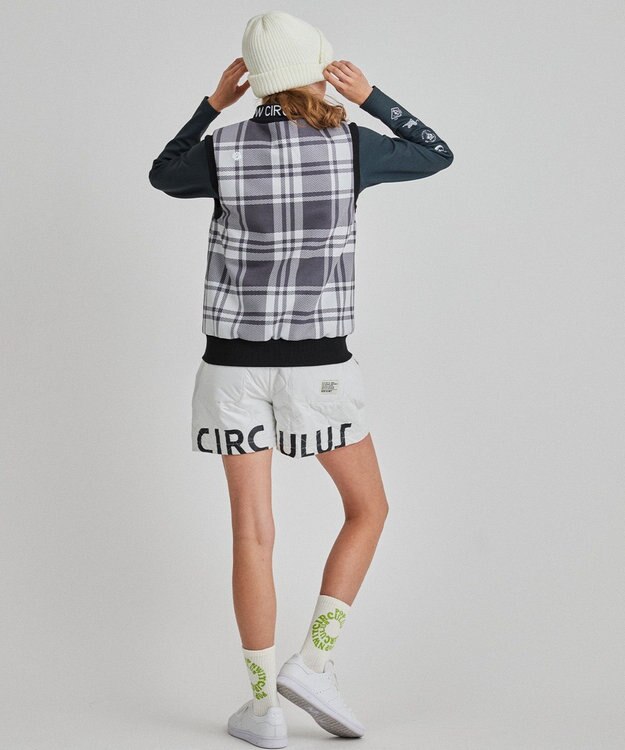 PW CIRCULUS 【WOMEN】リバーシブル カジユアルベスト グレー系5