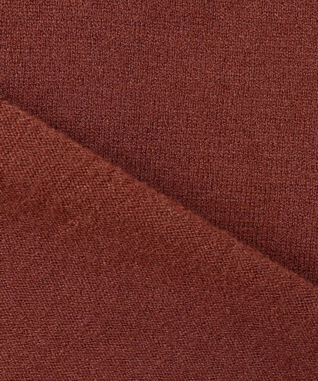 UNFILO MENS 【男女兼用】ライトウォームタートルネックニット ブラウン