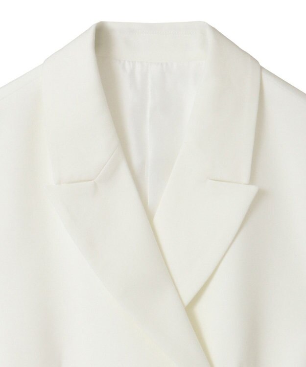 Green Parks テーラードベスト Off White