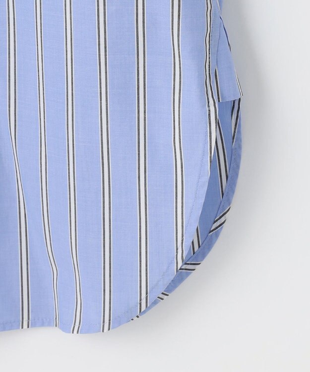 NAVE 【Nave】タイプライター シャツ ブルーストライプ