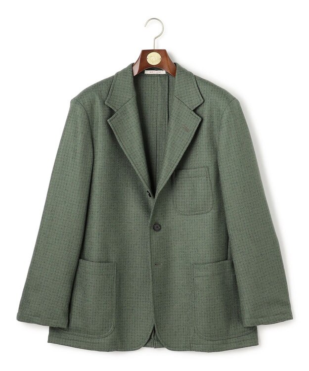 J.PRESS MEN 【J.PRESS ORIGINALS】Boil Random Window Pen 3B Sack Jacket / Japan Made ダークグリーン系4