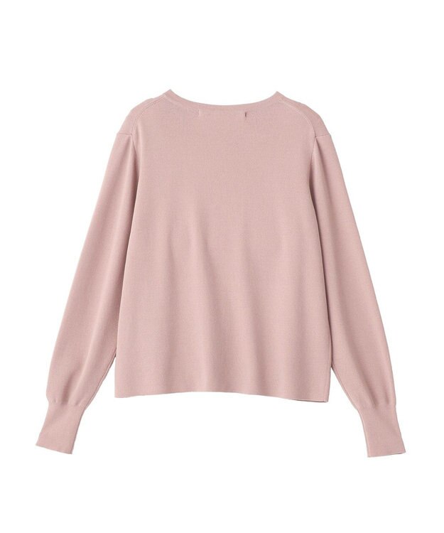 YECCA VECCA [UVカットマシンウォッシャブル]アンサンブルニット Pink