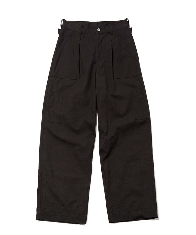 J.PRESS MEN 【J.PRESS ORIGINALS】Cotton Viscose Duck Utility Pants / Japan Made ブラック系
