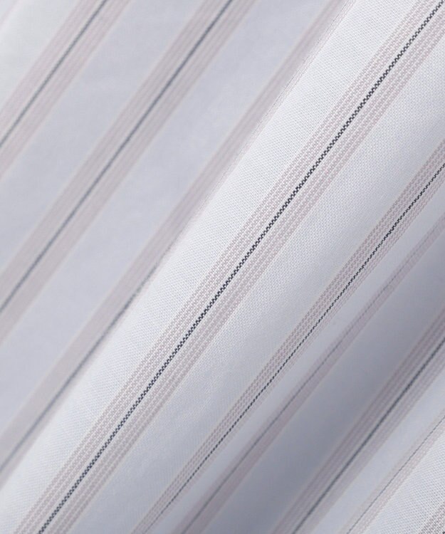 AMERICAN HOLIC 【先行予約】【WEB限定】ギャザーリボンスリーブ半袖シャツ Stripe