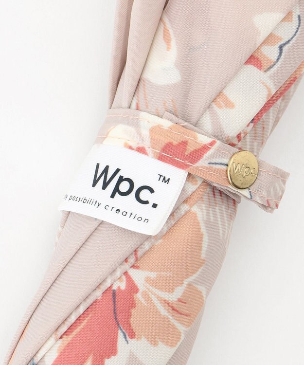 ANY SIS 【WEB限定・晴雨兼用】アザレアモチーフ 長傘 ピンク