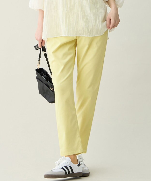 ANY 7daysデイリースリムパンツ イエロー